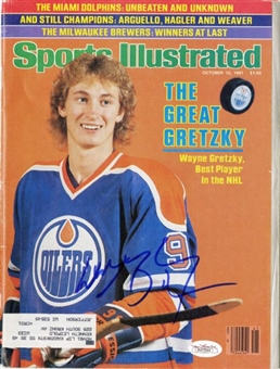 Wayne Gretzky Signed Original 1981 Sports Illustrated Magazine